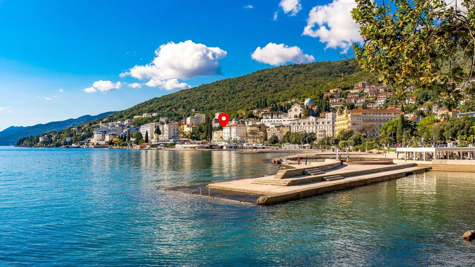 Apartment Marina -1St Row To The Sea With Private Parking Opatija